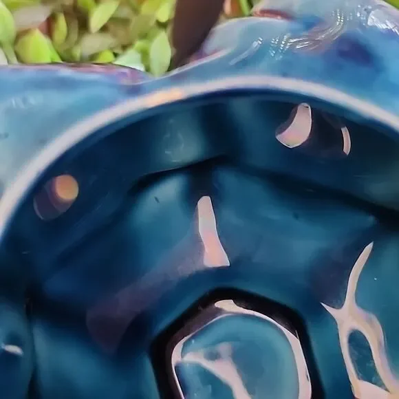 Vintage Inarco Indigo Blue Lidded Preserves Jar - Picture 9 of 17